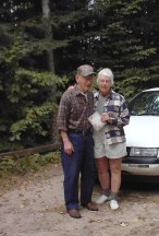 Don and Audrey packing for Grand Marais