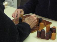 A game of Quarto at Sonny’s