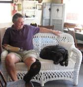 Sonny and Sadie share the settee