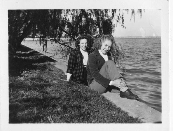 Jimme and Mom c.1942