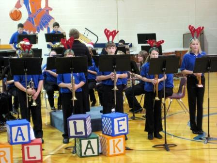 Central Lake Middle School Band - Brass Section and Friends