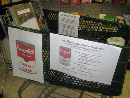 UTLA You Make a Difference Food Drive
