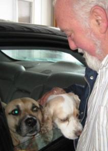 Miss Sadie and the Cowboy wish Garry Arnold a happy retirement 