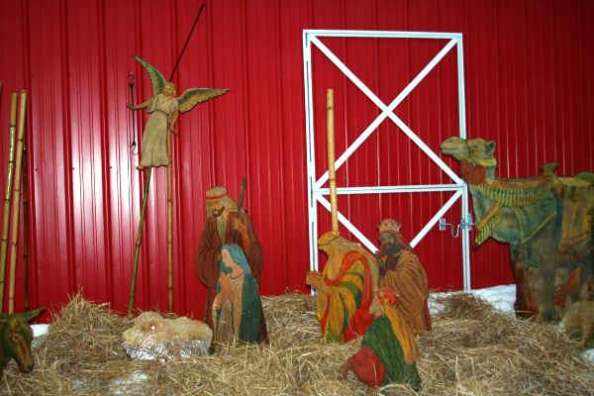 Wise men arrive at the manger in Antrim County - and discover that wise women are already there