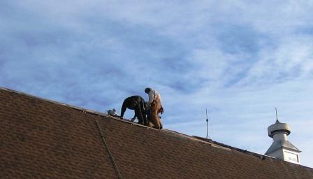 Mike Derks and his crew on top of the world