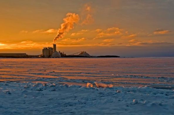 St. Mary's Cement at dusk - Babs Young