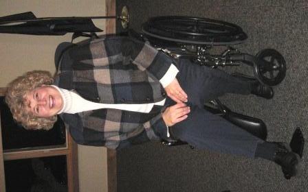 Sharon Schultz is on the mend