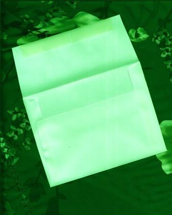 Green envelope
