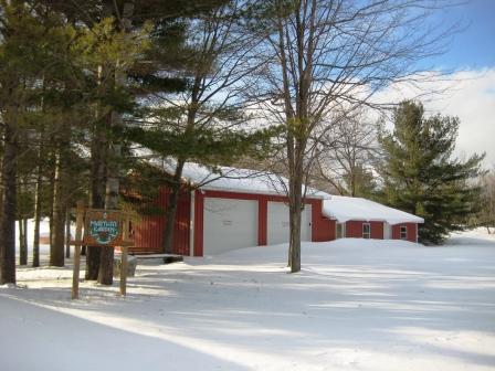 The former EMS ambulance barn