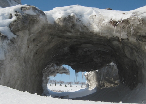The Mysterious Ice Tunnel