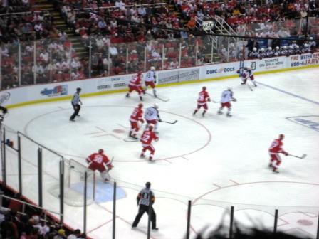 Red Wings defense - poetry in motion