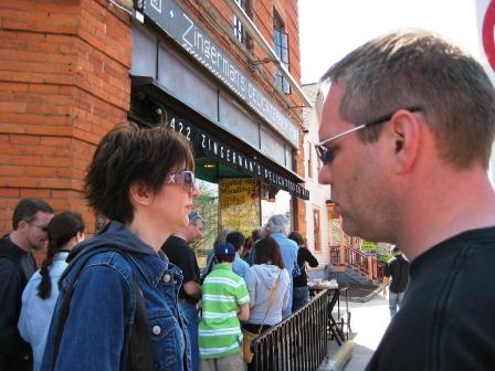 The line at Zingerman's 