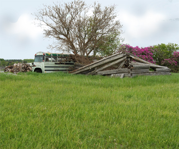 Bus fit for the Merry Pranksters
