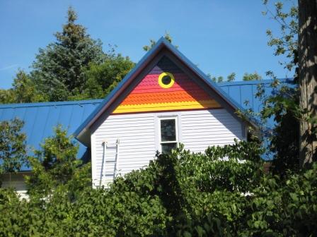 Katherine's rainbow in process