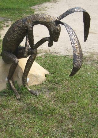 Rod Bearup's pensive hare