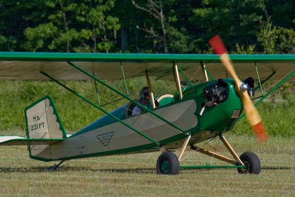 Blue Sky Touring plane at Torchport - Donna Lane