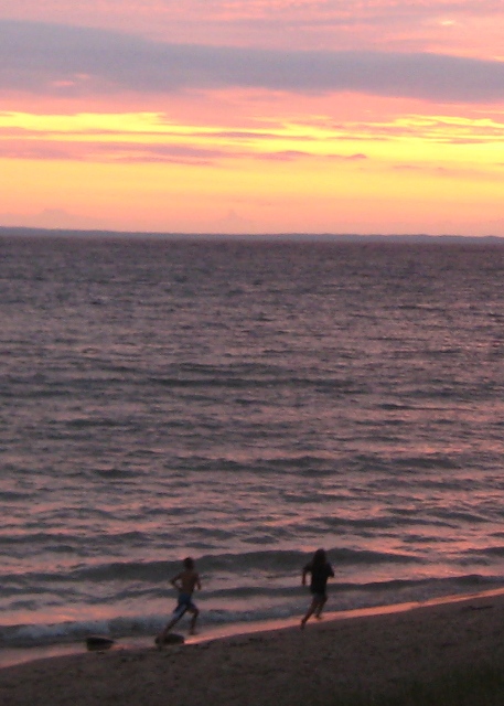 Barnes Park at sunset