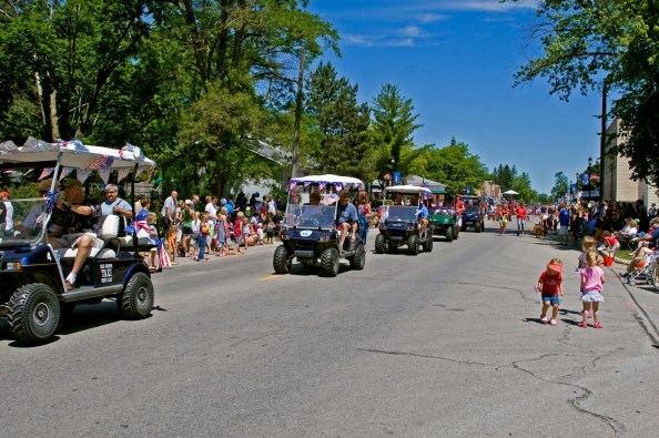 Blue Heaven in CL 4th of July Parade