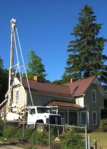 Well drilling at WHHS