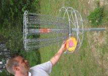 Rob retrieves his putter