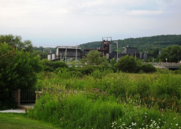 East Jordan Iron Works viewed from Sportsmans Park