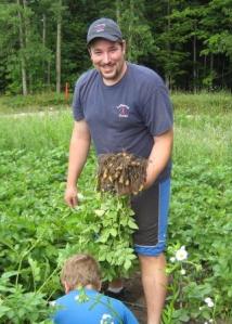 A fistful of fingerlings