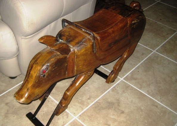 Mickey's Argentinian Merry-Go-Round Pig