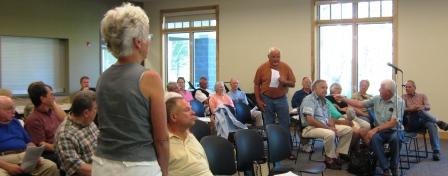 Phragmites discussion - Jerry Hug asks Bruce McLachlan some questions