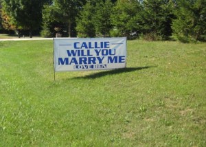 Callie will you marry me