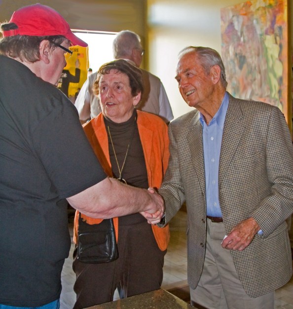 Mr. Moore's photo op