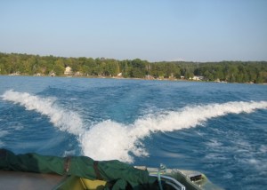 Torch Lake cruise