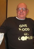 Ed Knoechel says Give Blood--Get Cookies