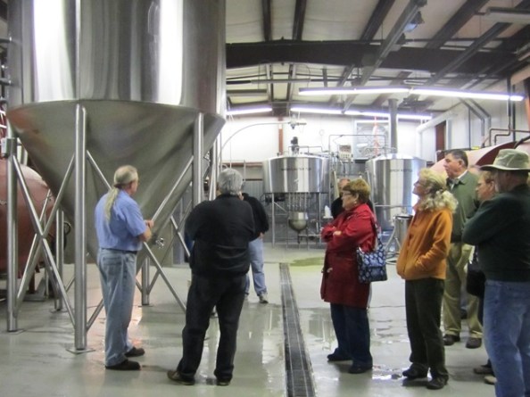 Brewery tour