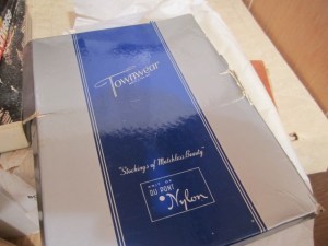 Treasure 1 - the blue and silver stocking box