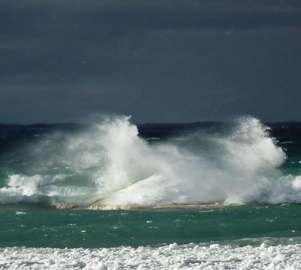 Spume on the Bay 15 Jan 2011
