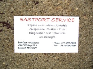 Eastport Service - Bob Geer Mechanic