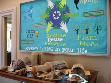 Recycling exhibit ER Library