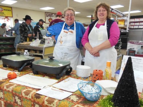 Free samples of excellent treats at the Eastport Market