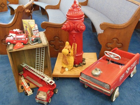 Firefighter toys - ERAHS holiday show