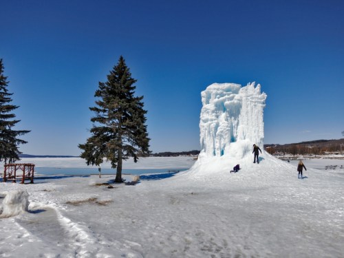 Boyne City fountain - Babs Young