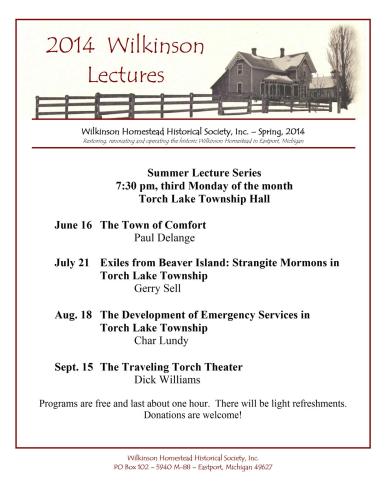 2014 Wilkinson Lecture Series